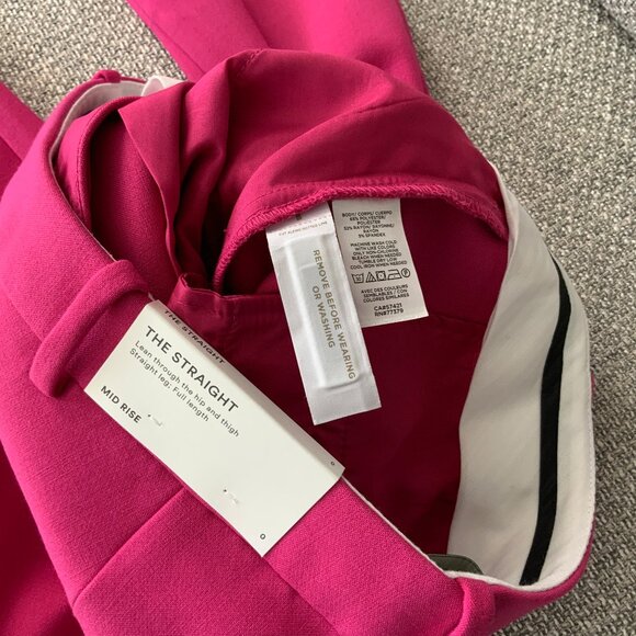 Ann Taylor Straight Pant Size 0 - Picture 8 of 9